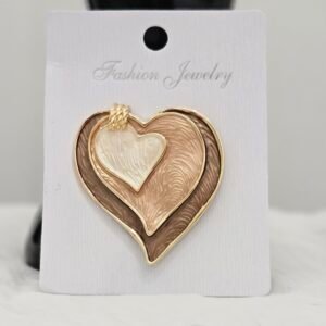 UKRASNI BROŠ SRCE 3U1