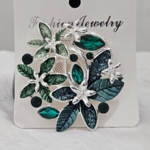 UKRASNI BROŠ ZELENA RAPSODIJA