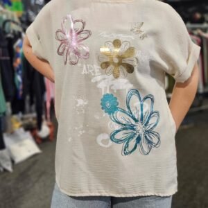 ŽENSKA KRATKA MAJICA-CREAMODA