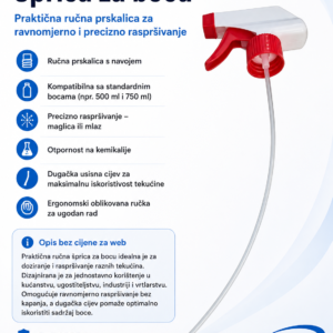 ŠPRICA ZA BOCU